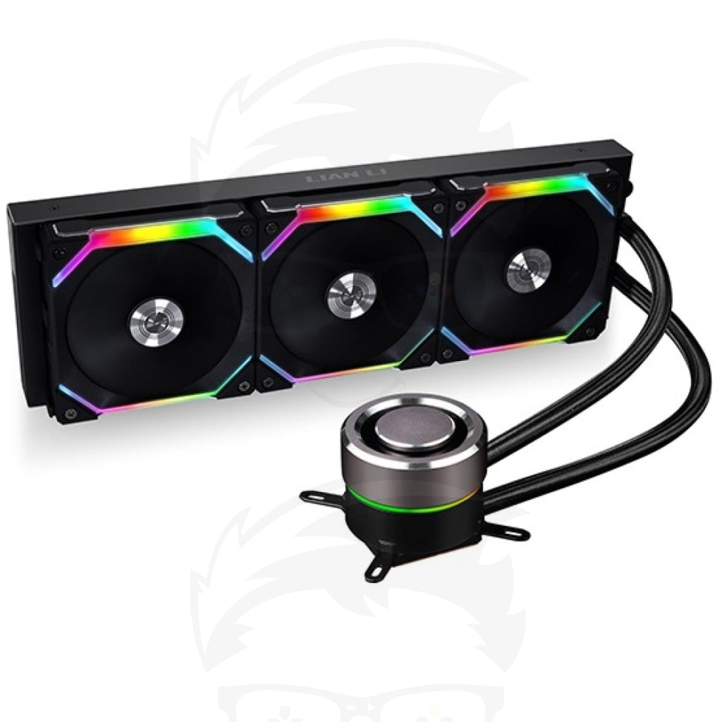 LIAN LI Galahad 360mm (Black) ARGB AIO UNI FAN SL Edition CPU Cooler LIAN LI Galahad 360mm (Black) ARGB AIO UNI FAN SL Edition CPU Cooler